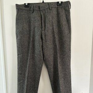 NEW w tag JCrew Pants Lined Classic Fit Size 34x30 100%wool